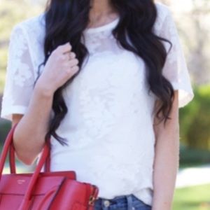 Equipment Riley Fil Coupe Cotton & Silk Tee